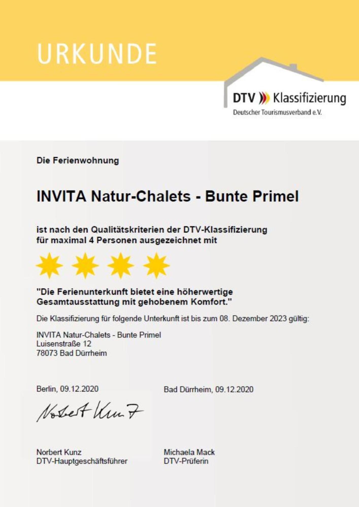 Invita Natur-Chalets - Familienurlaub Im Schwarzwald Бад-Дюрргайм Екстер'єр фото